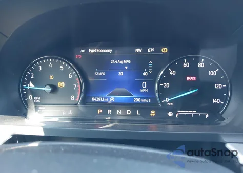 2021 Ford Explorer Xlt z USA, uszkodzony, nr VIN 1FMSK7DH9MGA81598